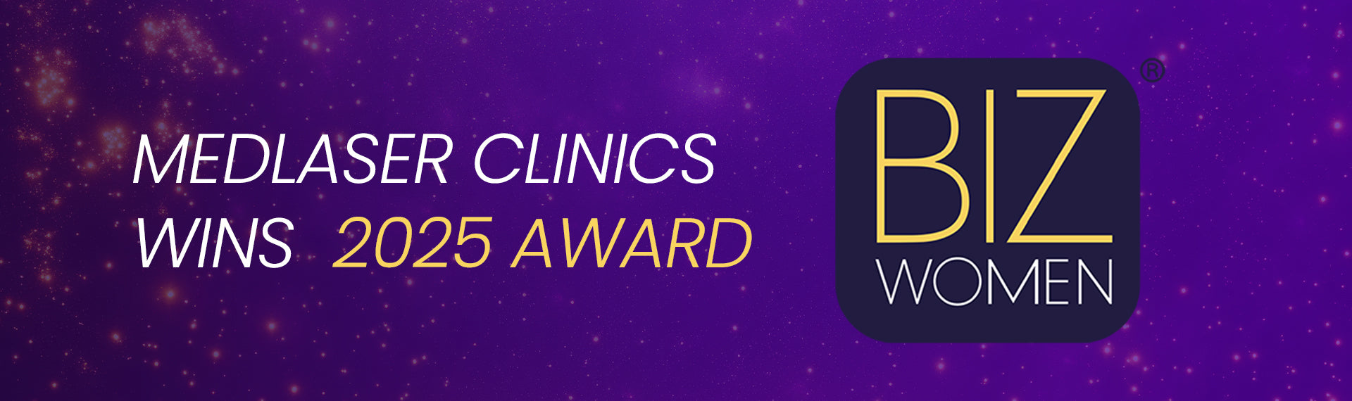 MedLaser Clinics Wins Biz Women 2025 Award